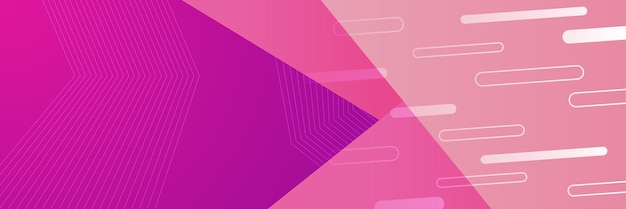 Fondo de banner ancho colorido moderno. Fondo abstracto para diseño de banner. Banner web, textura y encabezado para sitio web. Plantilla de fondo de patrón de banner de diseño gráfico abstracto de vector.