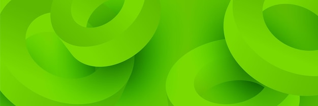 Fondo de banner colorido verde abstracto Gradiente dinámico vector geométrico vibrante diseño gráfico abstracto patrón de banner plantilla de fondo página de inicio web