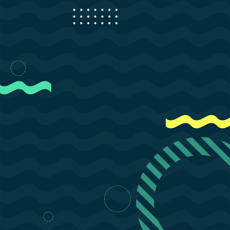 Fondo banner diapositiva ondas azules