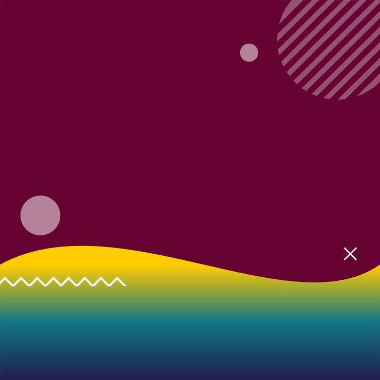 Fondo banner diapositiva púrpura amarillo azul