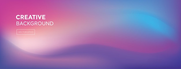 Fondo de banner dinámico creativo rosa púrpura mezcla colorida moderna abstracta