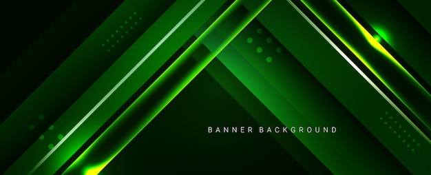 Fondo de banner oscuro liso elegante moderno geométrico abstracto