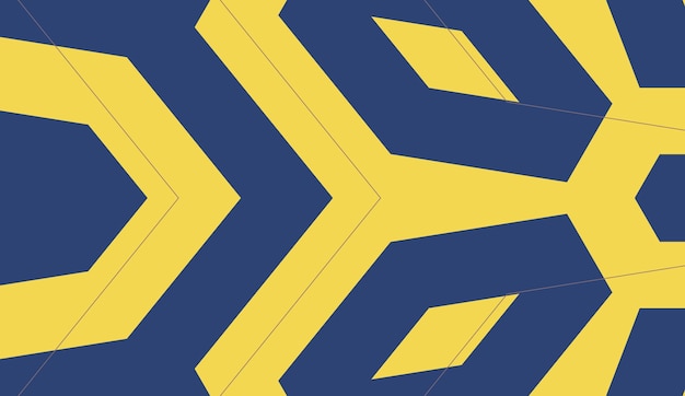 fondo de banner plano abstracto amarillo simple y moderno
