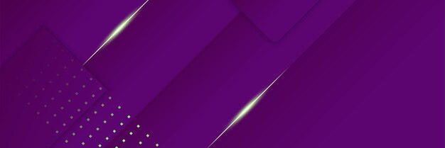 Fondo de banner púrpura abstracto moderno