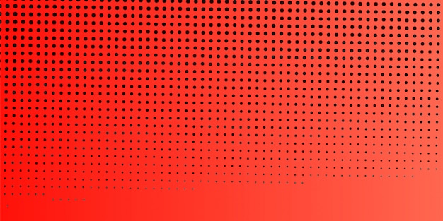 Fondo de banner de semitono naranja abstracto