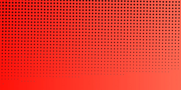 Fondo de banner de semitono naranja abstracto