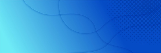 Fondo de banner de tecnología abstracta de tecnología futurista de tecnología azul con rayas blancas azules