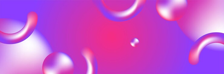 Vector fondo de banner vivo vibrante rosa púrpura moderno. plantilla de fondo de patrón de banner de diseño gráfico abstracto de vector.