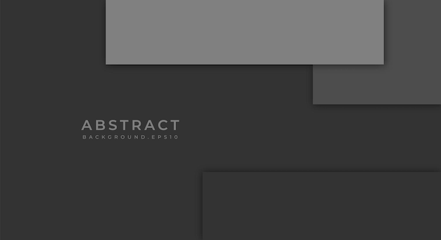 Fondo de barra de línea gris de dimensión de superposición moderna con espacio de copia para texto o mensaje