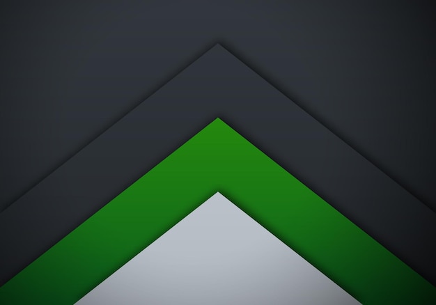Fondo de barra de línea verde de dimensión de superposición moderna con espacio de copia para texto o mensaje