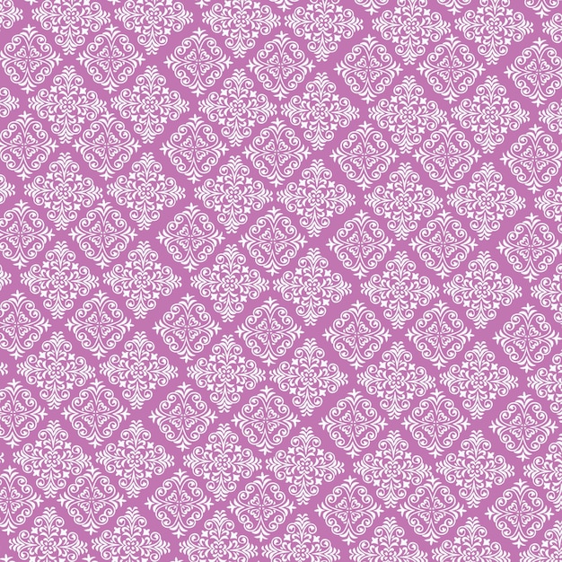 fondo de batik con patrón floral tradicional