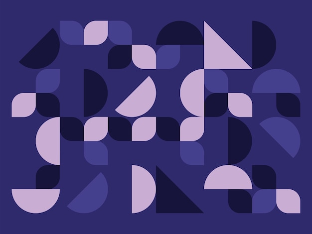 El fondo de Bauhaus es de color púrpura