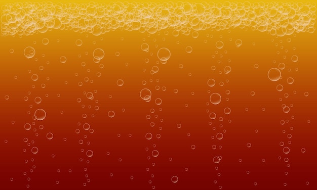 Fondo de bebida gaseosa textura de cerveza o cola patrón de bebida carbonatada espumosa