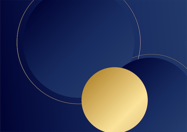 Fondo blanco abstracto azul y oro con hilos de oro. Patrón poligonal abstracto de lujo azul oscuro con oro.