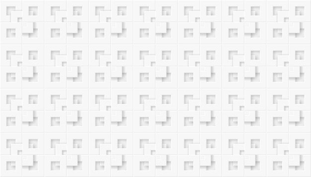 Vector fondo blanco abstracto cuadrado fondo geométrico cuadrado minimalista moderno
