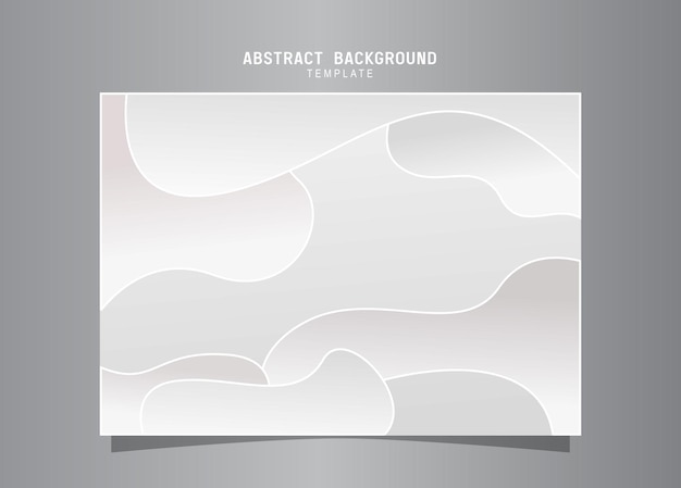El fondo blanco y abstracto elegante