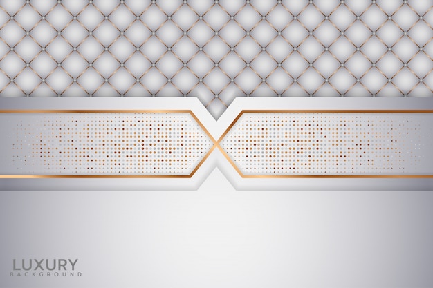 El fondo blanco y abstracto elegante