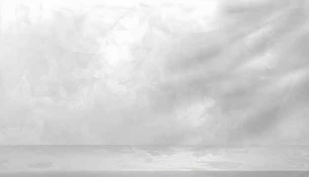 Fondo blanco abstracto con una mesa de mármol
