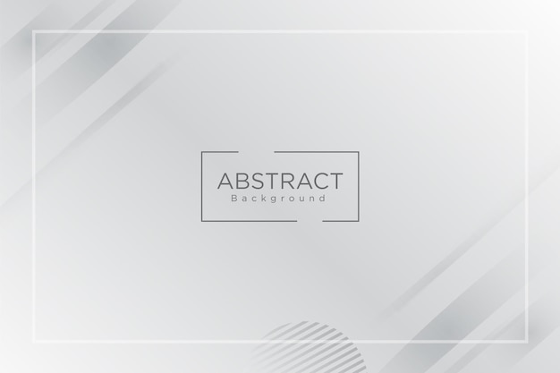 Fondo blanco abstracto o telón de fondo en escala de gris vectorial