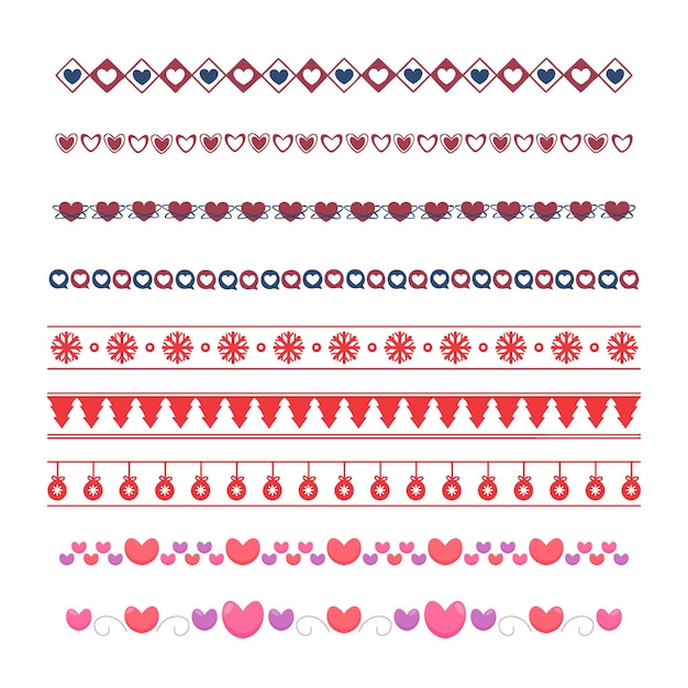 un fondo blanco con corazones y corazones y corazón