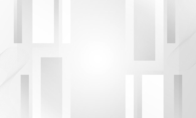 Fondo blanco diseño de fondo abstracto pancarta cartel fondo gris para diapositivas y presentaciones