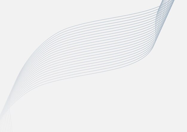 Fondo blanco con diseño vectorial de líneas negras abstractas del cielo