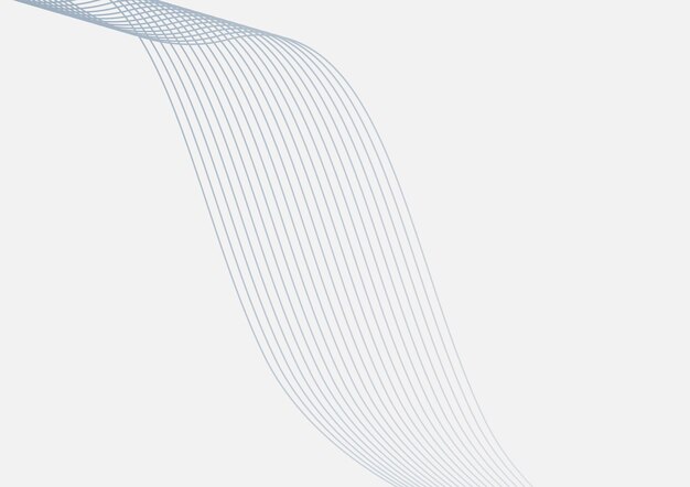 Fondo blanco con diseño vectorial de líneas negras abstractas línea del cielo