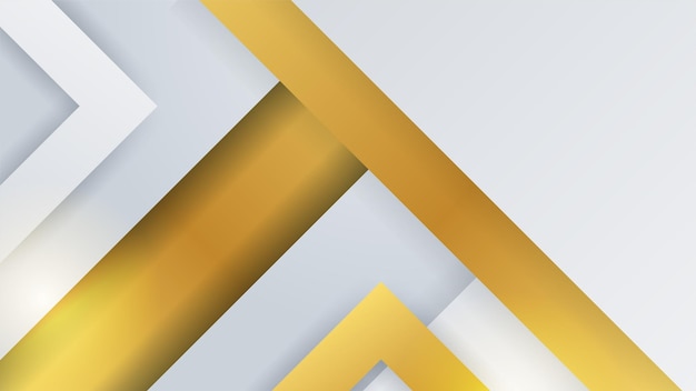 Fondo blanco y dorado abstracto