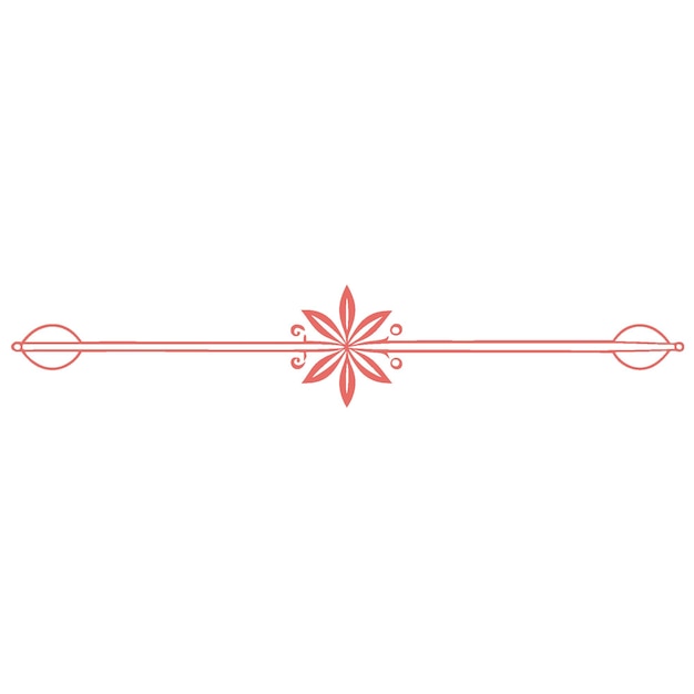 un fondo blanco con una flor roja en él