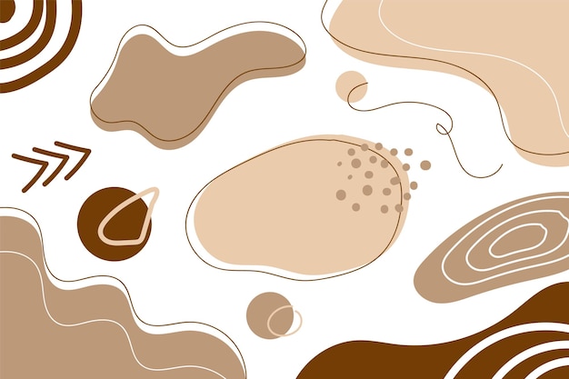 Fondo blanco con ilustración de doodle dibujado a mano