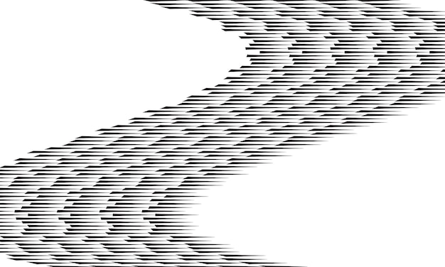 un fondo blanco con una imagen en blanco y negro de un patrón geométrico