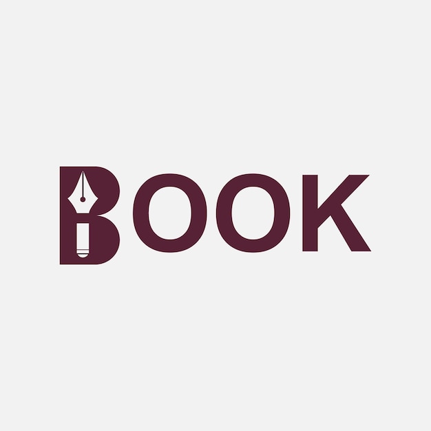un fondo blanco con una imagen de un libro escrito en púrpura