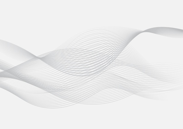 Fondo blanco libre con diseño vectorial de líneas negras abstractas del cielo