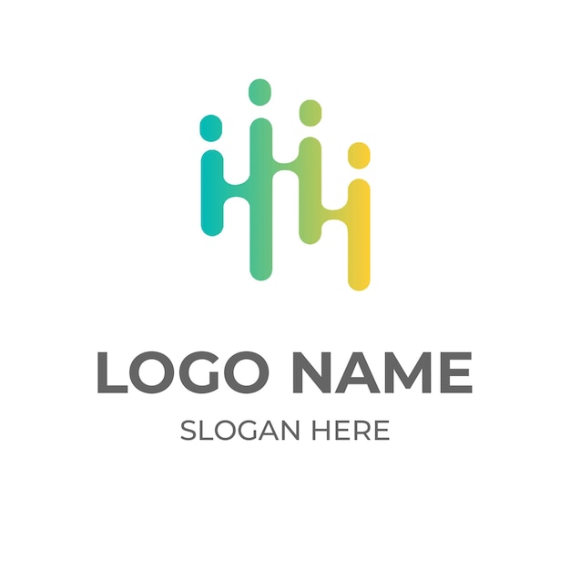 un fondo blanco con un logotipo de colores para el nombre quot logo quot
