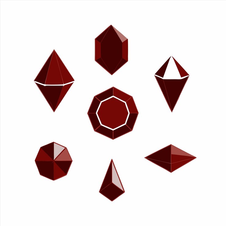 Vector un fondo blanco con muchas formas y formas diferentes