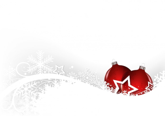 Fondo blanco de navidad