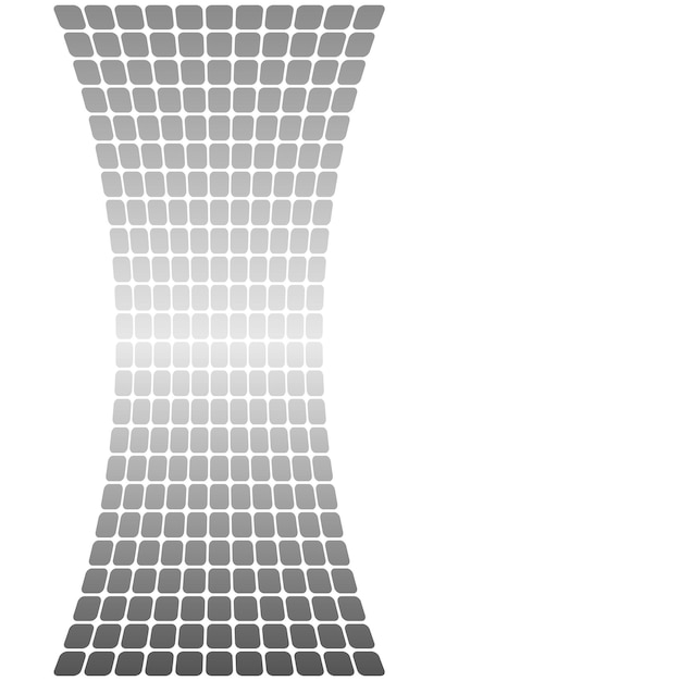 Fondo blanco negro geométrico moderno con elementos de diseño de píxeles cuadrados plantilla de imagen gráfica magnífica tono monocromático Vector abstracto Ilustración eps10 para su folleto de negocios