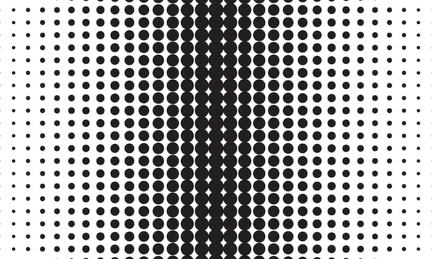 un fondo blanco y negro con un patrón de círculos en el medio