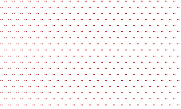 un fondo blanco con números rojos y el número 10