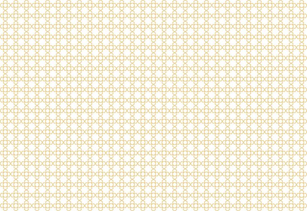 fondo blanco con ornamento abierto de estilo árabe