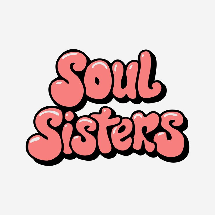 un fondo blanco con las palabras hermanas del alma
