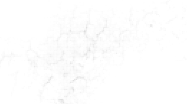 un fondo blanco con un patrón de puntos para el diseño efecto extra efecto de puntos grunge