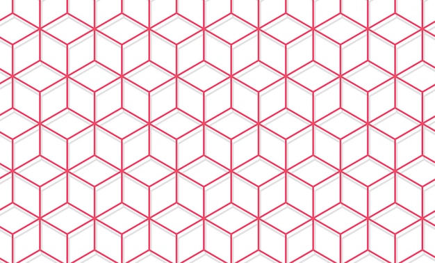 Un fondo blanco con un patrón rosa y rojo que dice 'zigzag'