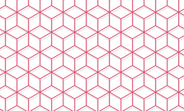 Un fondo blanco con un patrón rosa y rojo que dice 'zigzag'