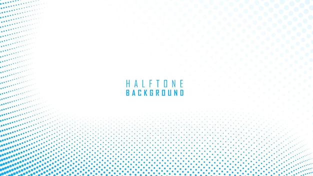 Fondo blanco con puntos azules de medio tono