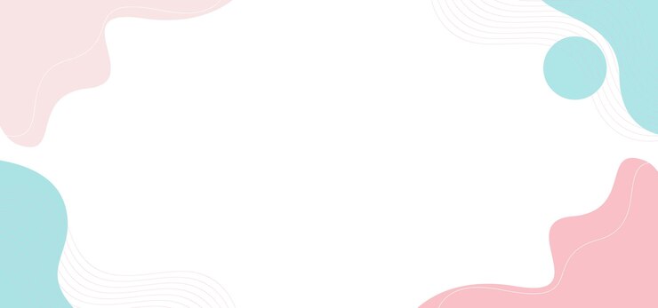 Un fondo blanco con remolinos rosados y azules El fondo es un simple