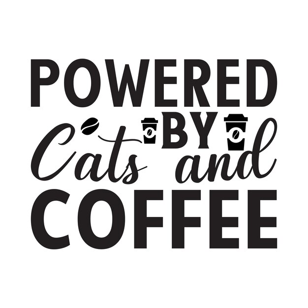un fondo blanco con un texto en blanco y negro que dice gatos eléctricos y café