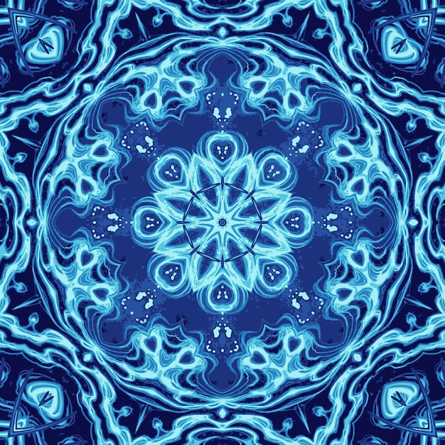 Fondo de bohemia mandala ornamento abstracto