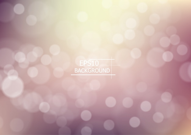 Fondo bokeh abstracto colorido borrosa