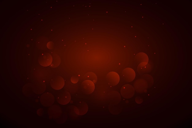 Fondo de bokeh marrón oscuro abstracto